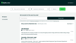 ZipRecruiter - Entry Level CNC Machinist Jobs