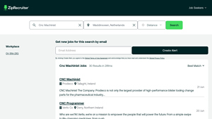 ZipRecruiter - CNC Machinist Position