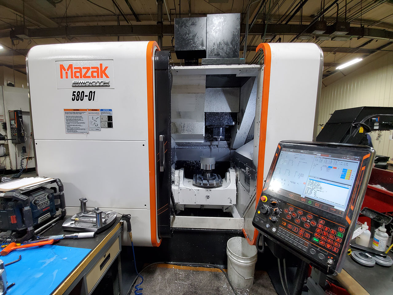 5 axis machining centers