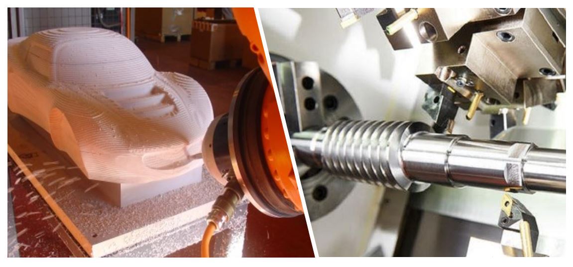 7 axis milling machine