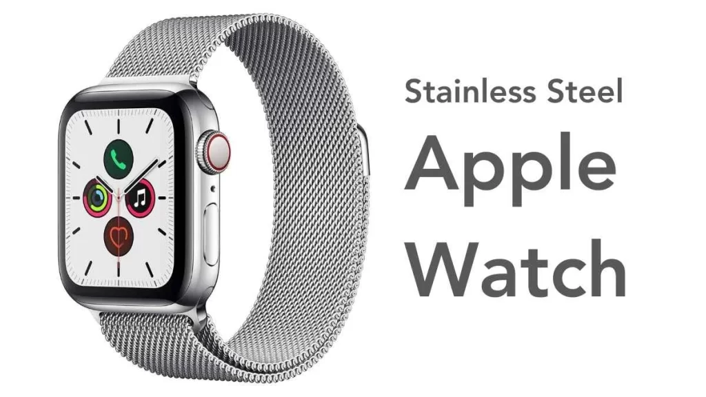 aluminium apple watch vs stainless steel