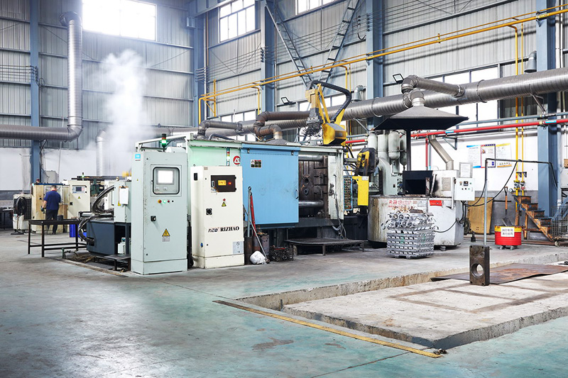 aluminum die cast machine