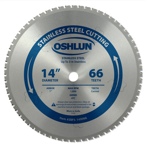 best blade to cut stainless steel