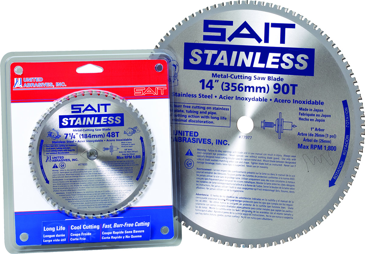best blade to cut stainless steel