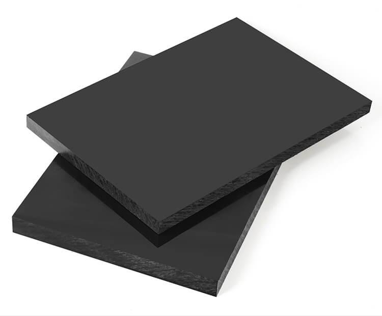 black plastic sheet 4x8