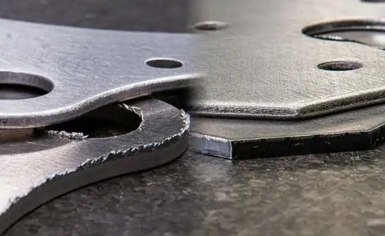 burr in machining part