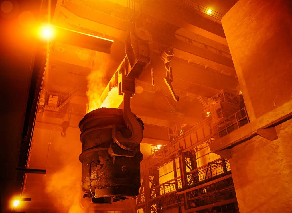 carbon steel melting temperature