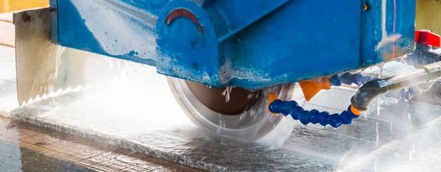 cnc granite cutting machine part