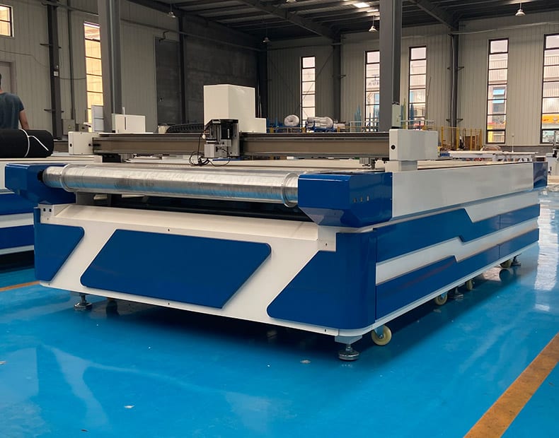 cnc oscillating knife cutting machine