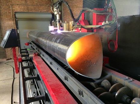 cnc pipe cutting machine