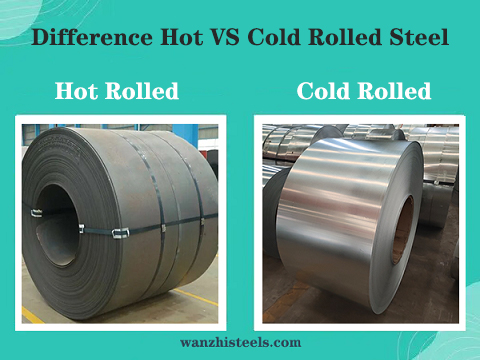 cold rolled steel versus hot rolled steel part