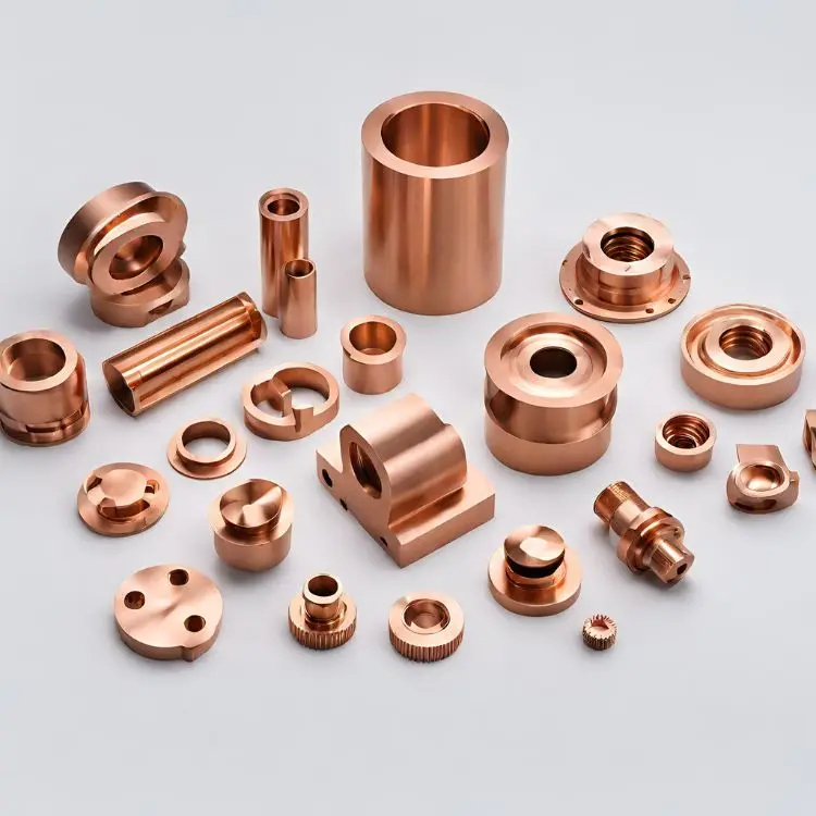 copper cnc machining part