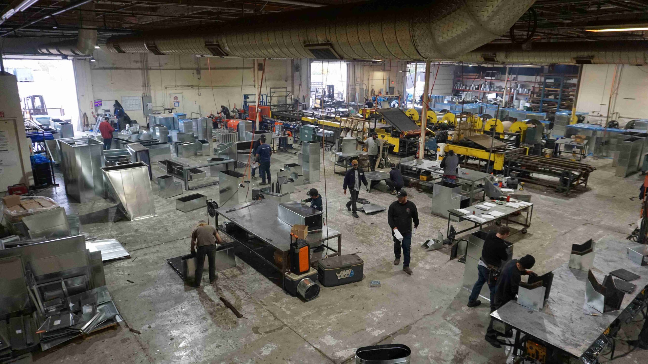 custom sheet metal ductwork