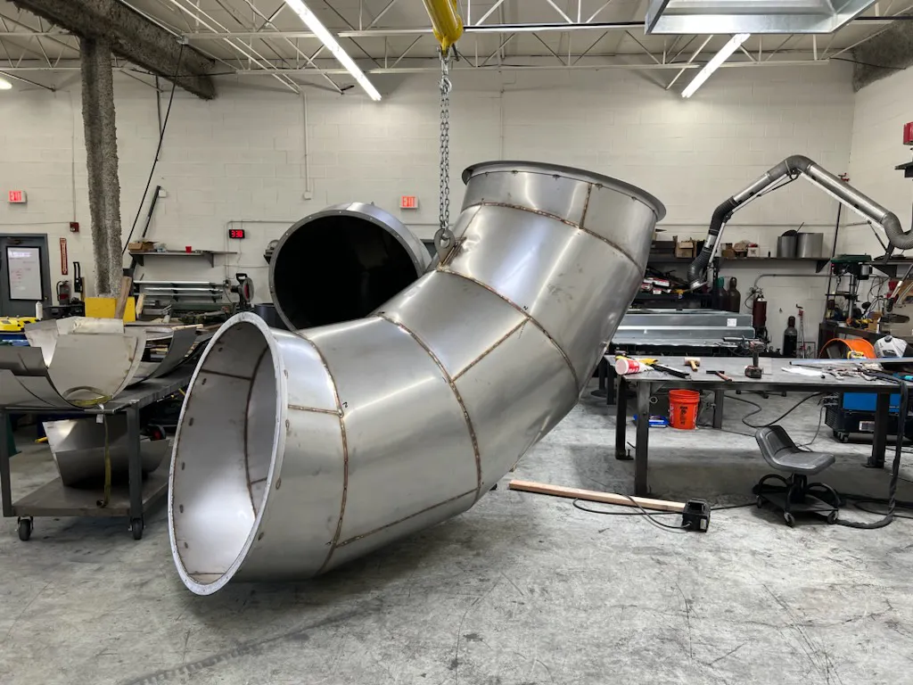 custom sheet metal ductwork