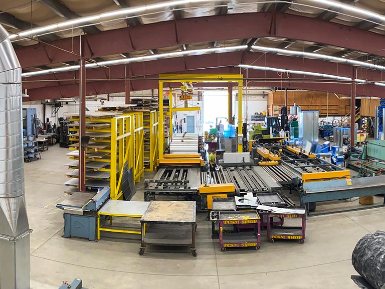 custom sheet metal shop