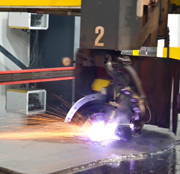 cutting stainless steel with a torch