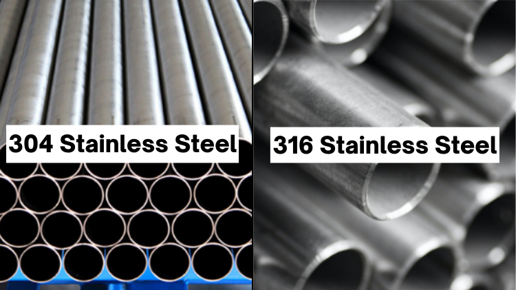 difference between 316 and 304 stainless steel
