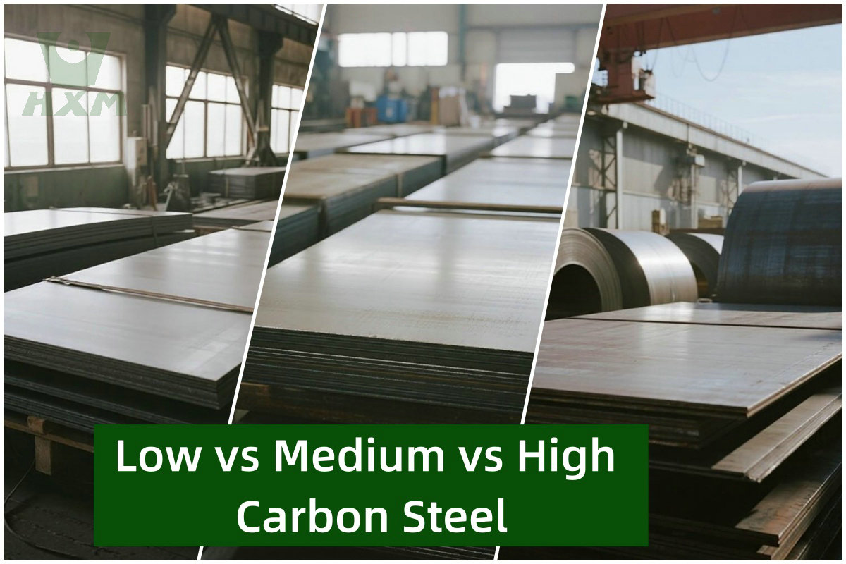 difference between low and high carbon steel