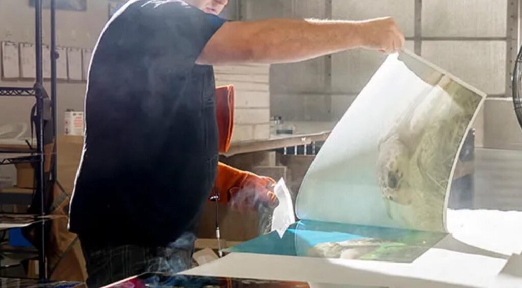 dye sublimation printing on metal