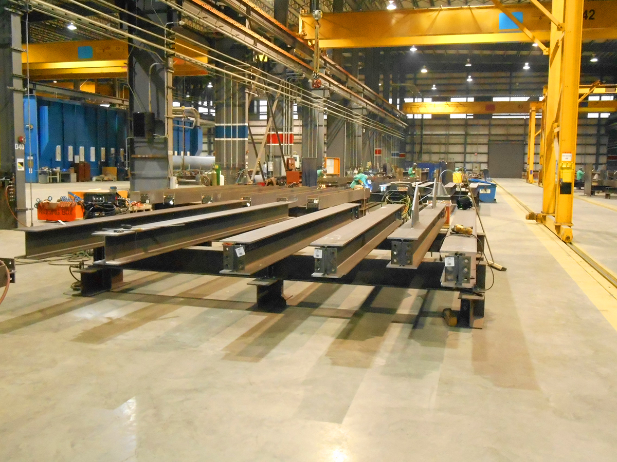 fabrication in steel structure