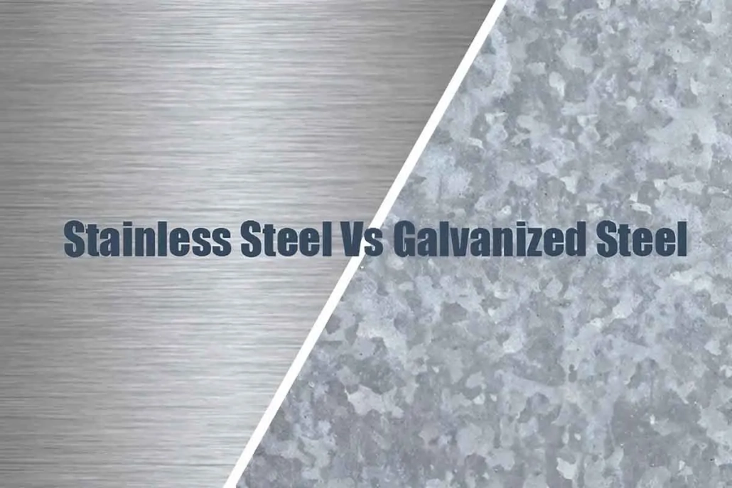 galvanised steel vs stainless steel