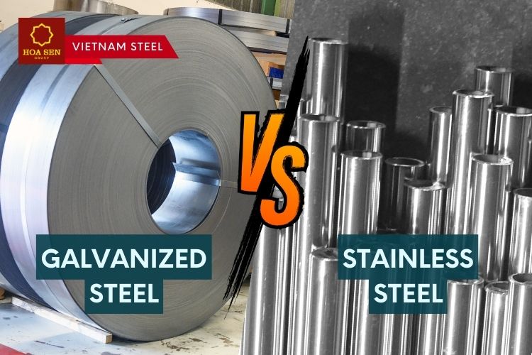 galvanized versus stainless steel