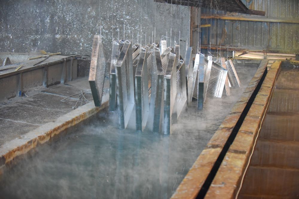 galvanizing sheet metal