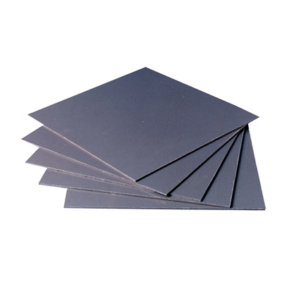 gray plastic sheet