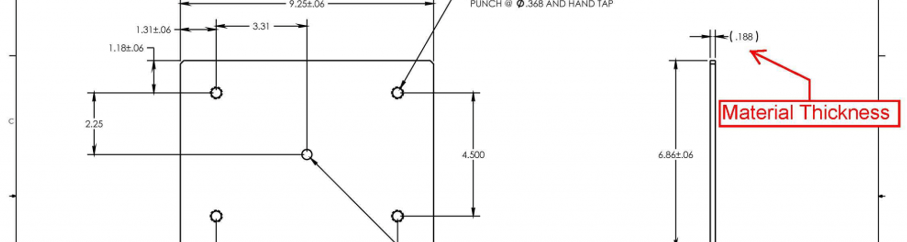 metal fabrication blueprints