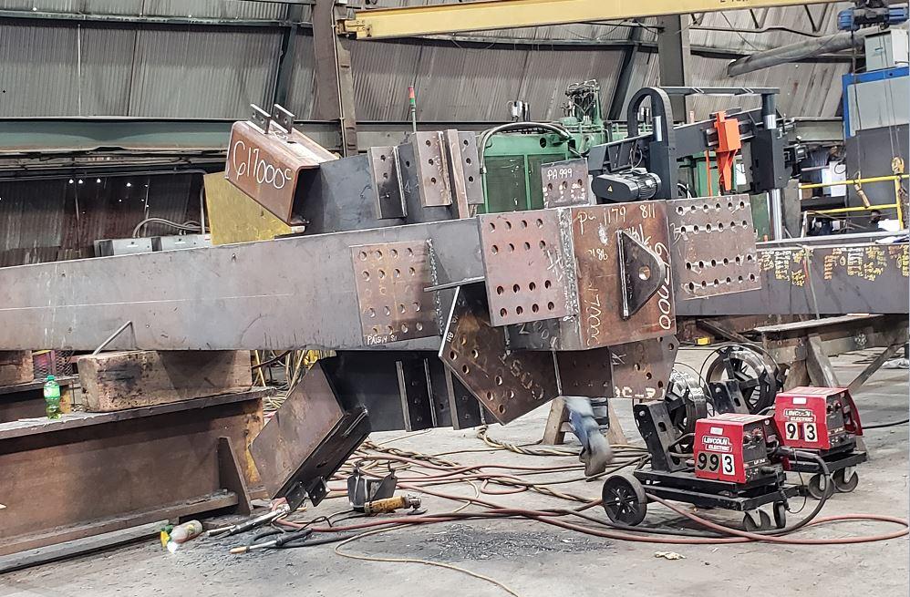 fabrication in steel structure