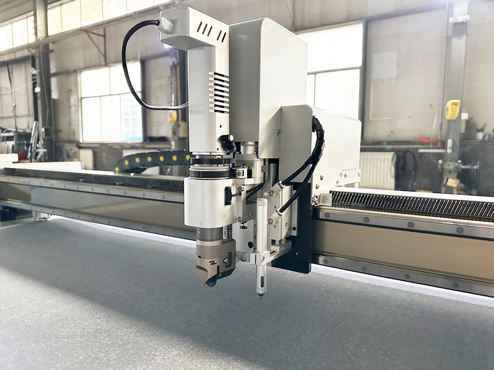 cnc oscillating knife cutting machine