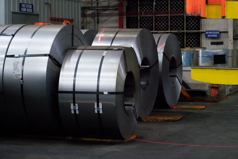 cold rolled steel and hot rolled steel