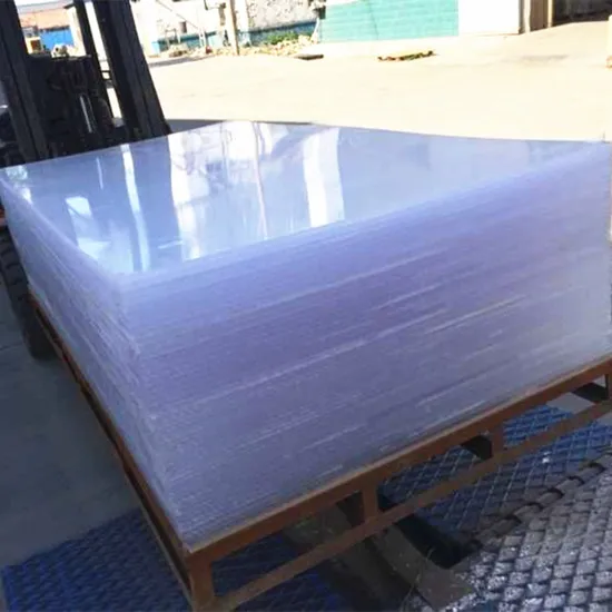 Clear Plastic Sheet 4X8 Manufacturing Service