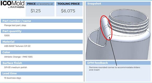 Injection Mold Cost Calculator Manufacturing Service