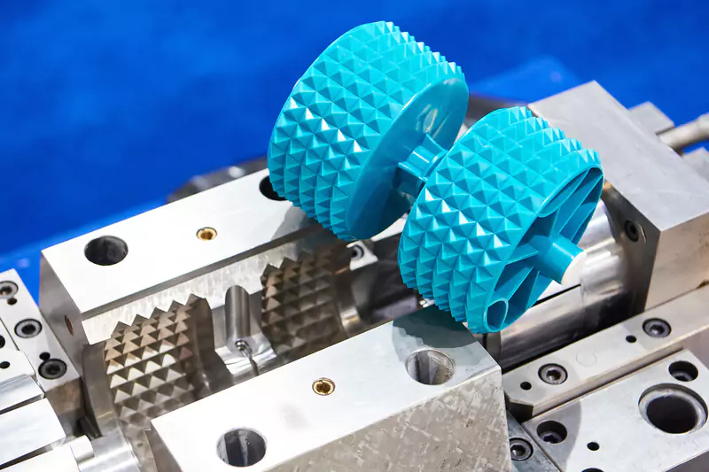 injection molding steel part