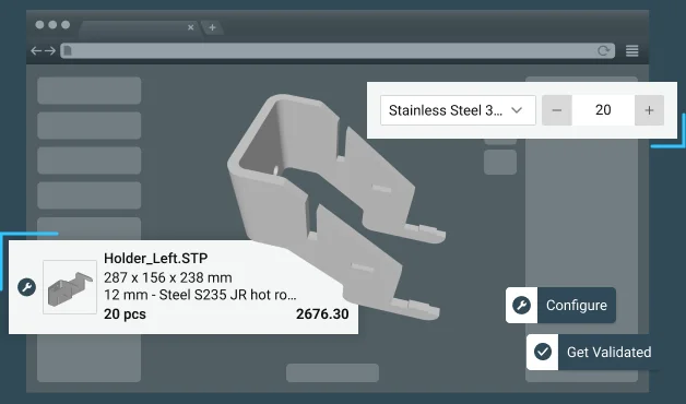 Instant Sheet Metal Quote Manufacturing Service