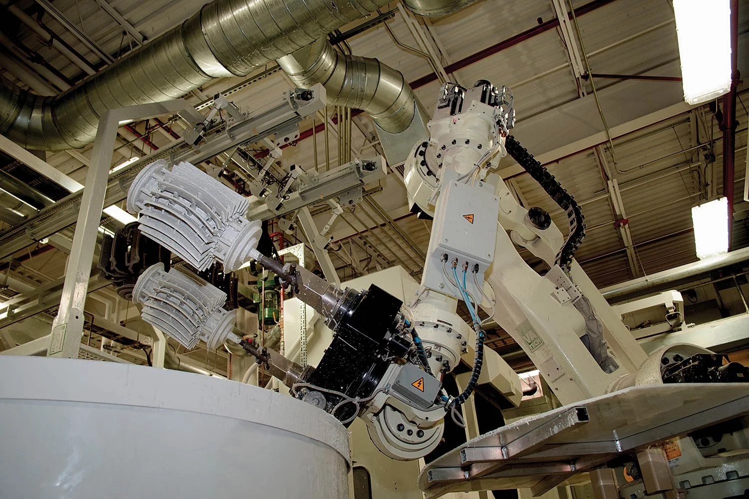 investment casting machine