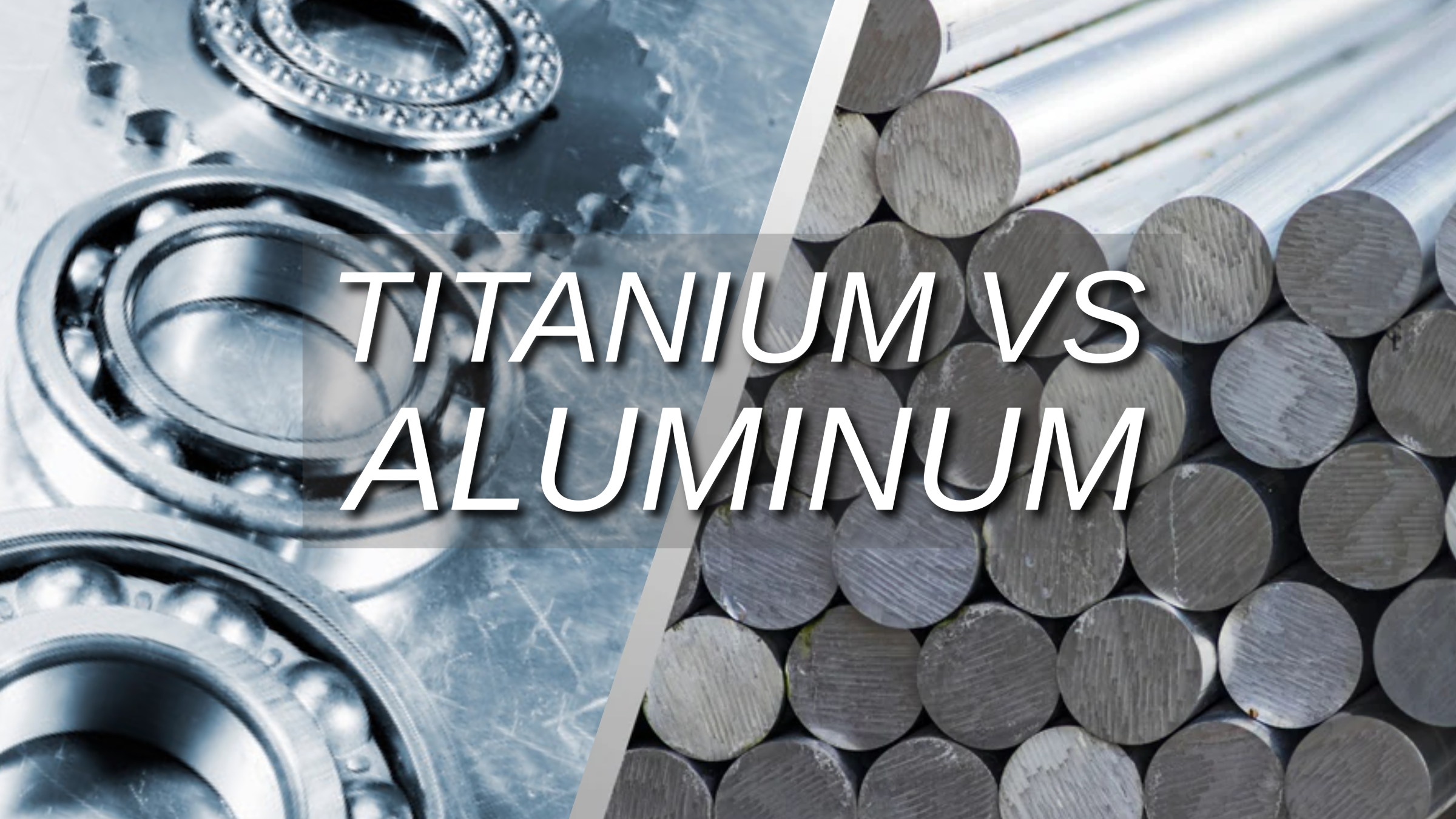 is titanium better than aluminum part