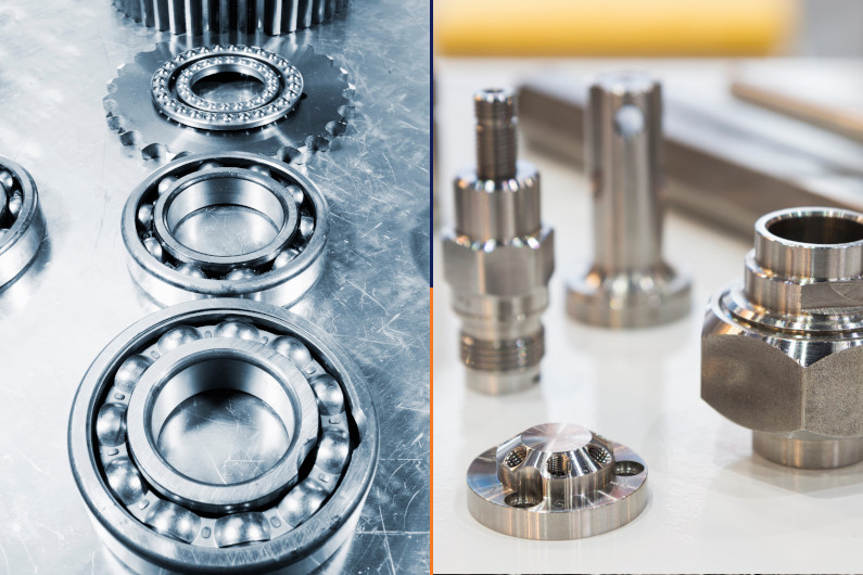 is titanium more expensive than stainless steel part