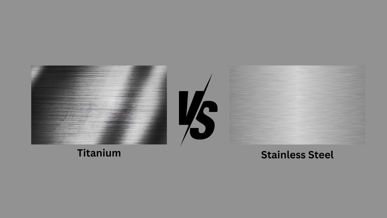 is titanium more expensive than stainless steel