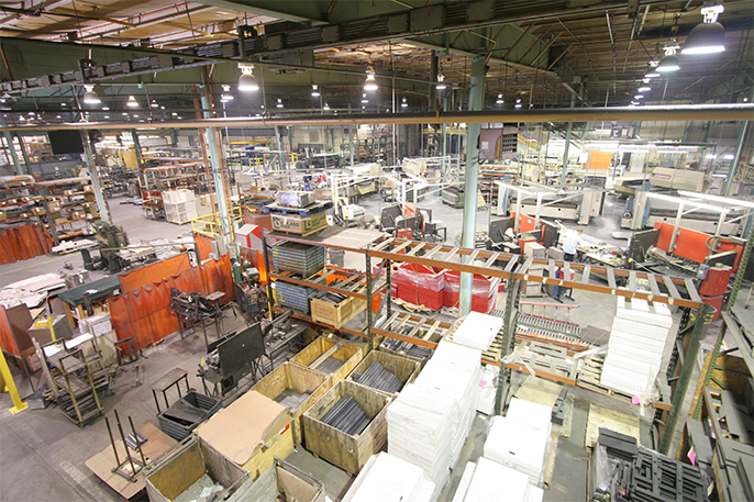 large custom metal fabrication