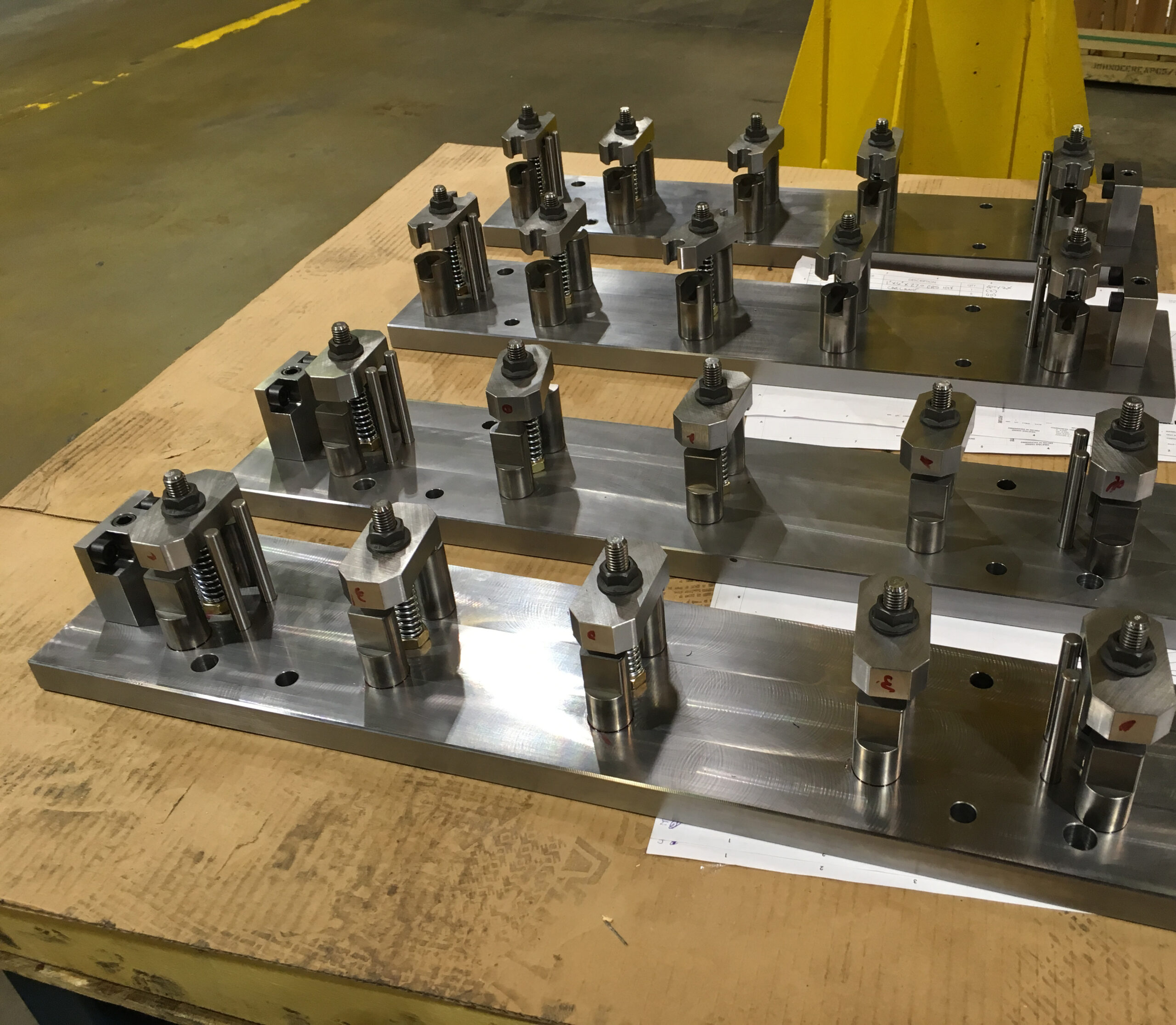 machining fixtures