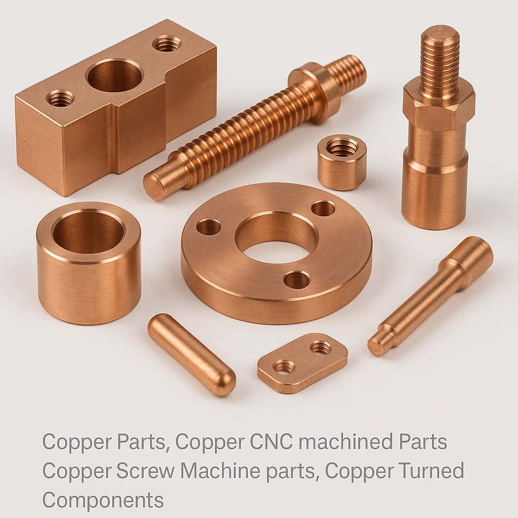 machining of copper alloy parts
