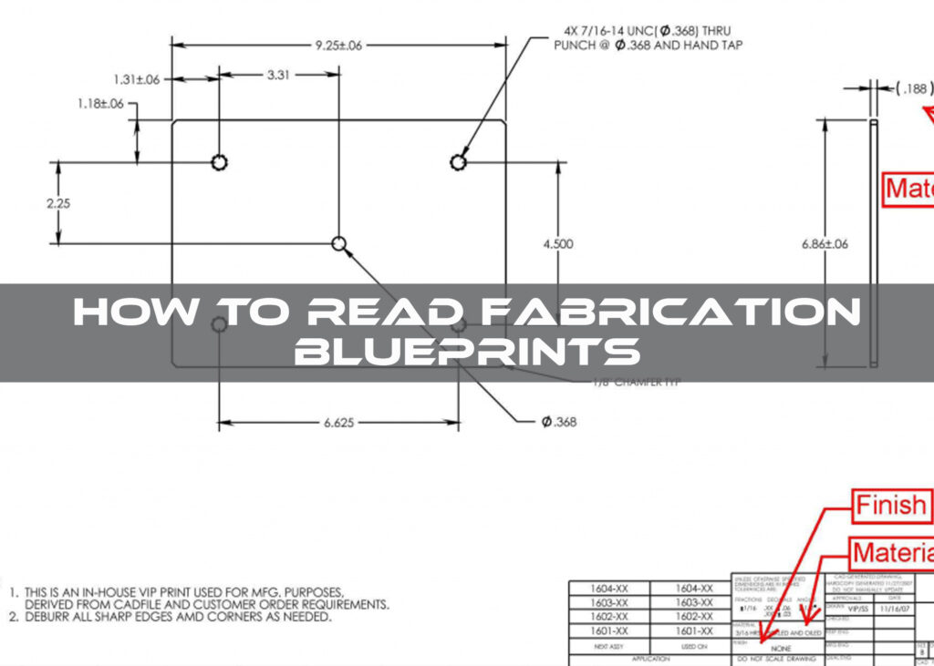 metal fabrication blueprints