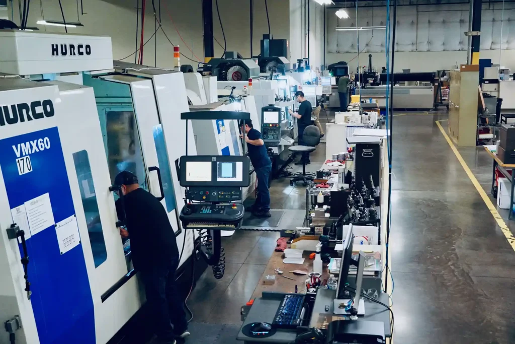 military cnc machined components