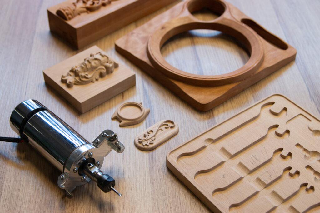mini wood cnc machine part