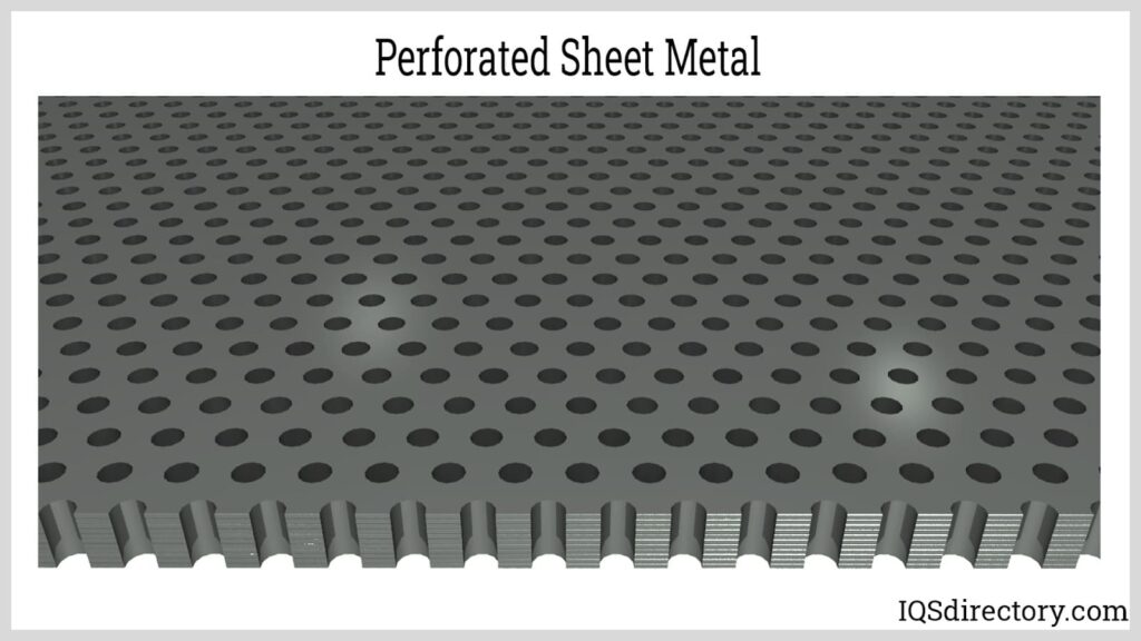 Perforated Steel Sheet Manufacturing Service