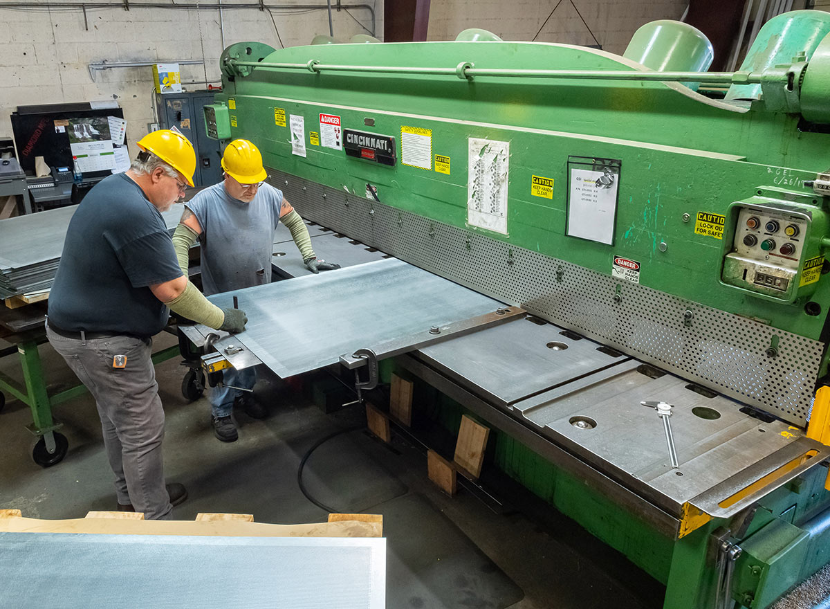 shear for sheet metal