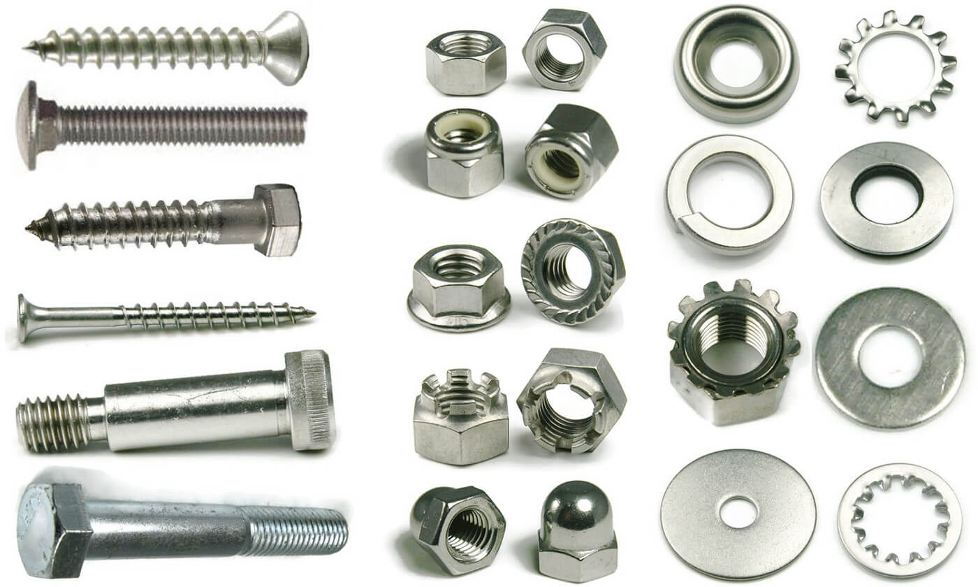 stainless steel fasteners in aluminum