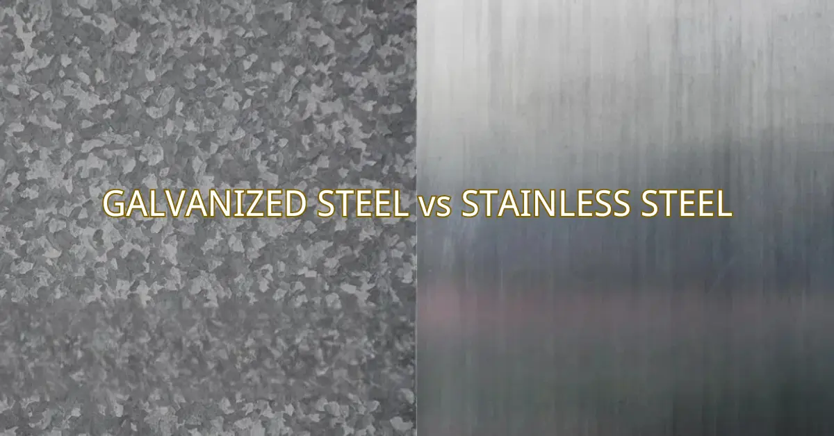 stainless steel vs galvanized steel strength